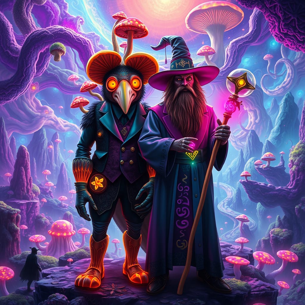 Psyco-Platy’s: (Book 1) Pulse of the mycelium