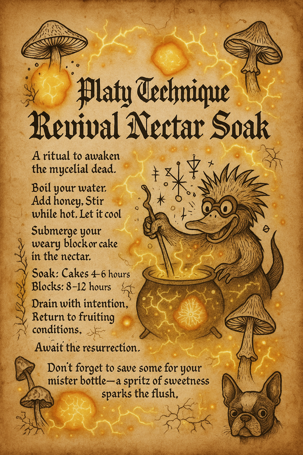 PLATY’S REVIVAL NECTAR SOAK :