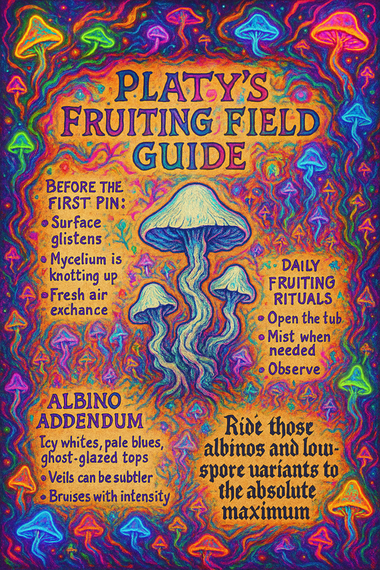 PLATY’S FRUITING FIELD GUIDE
