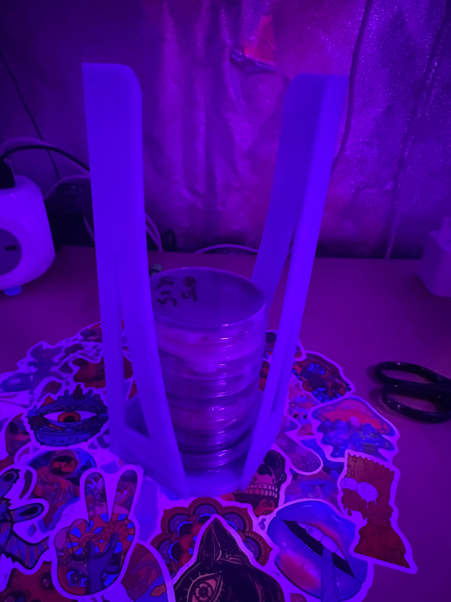 🍄 Psycho Platy’s Custom Agar Plate Holders 🍄