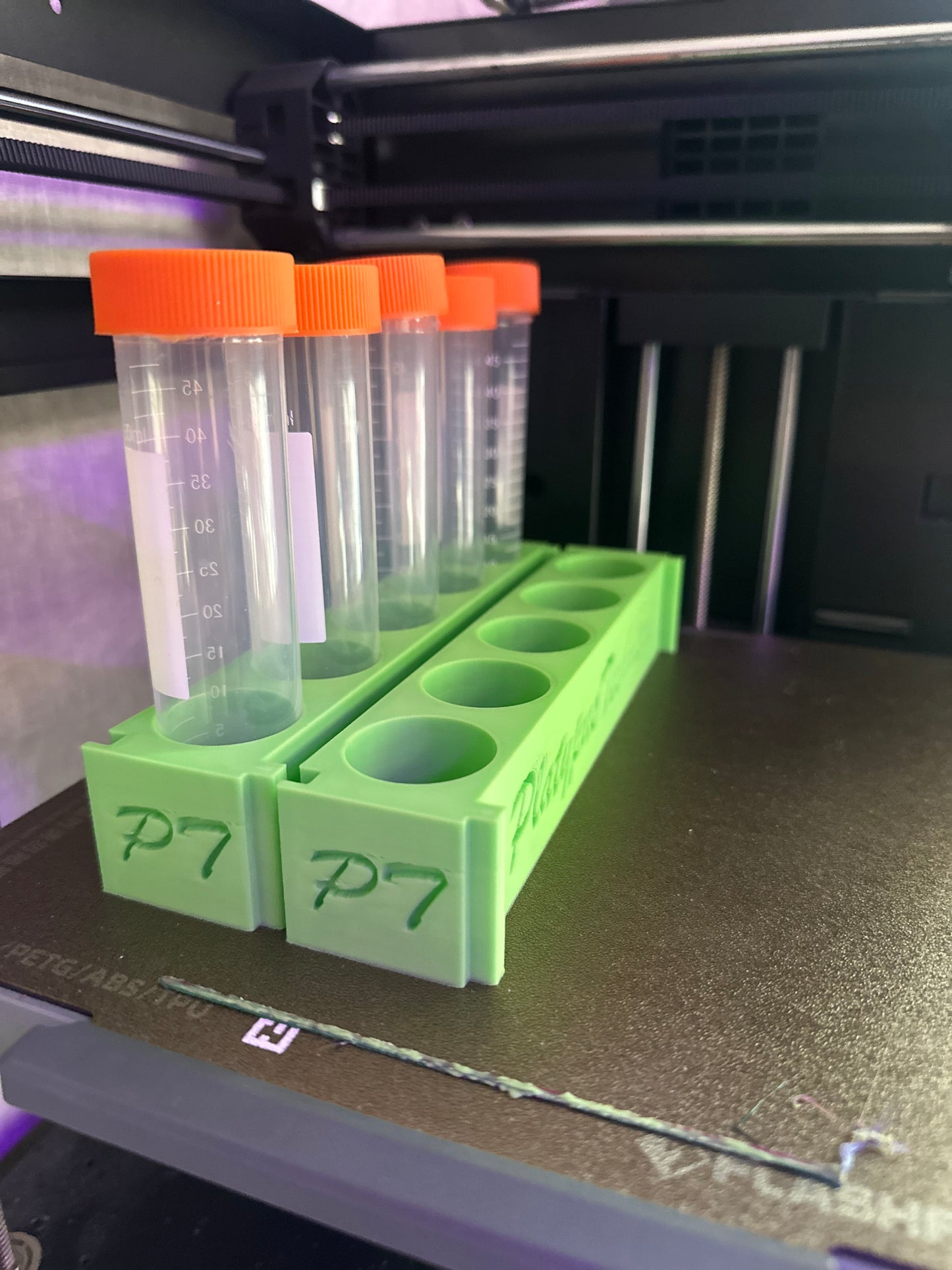 Platy’s 50mL Tube Holder – 5 Tube Capacity