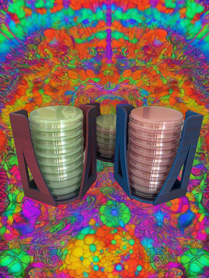 🍄 Psycho Platy’s Custom Agar Plate Holders 🍄