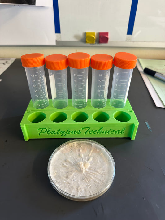 Platy’s 50mL Tube Holder – 5 Tube Capacity